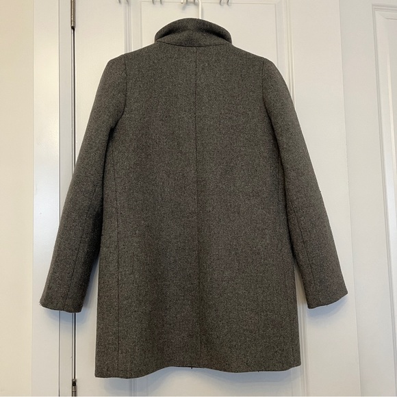 Grey peacoat jacket J. Crew Mercantile size small/size 2 - Picture 2 of 4